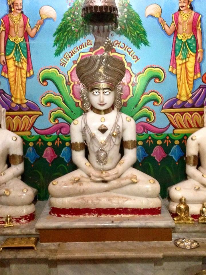 A devotional painting at Khambhaat